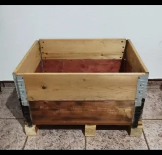 Cajón de almacenamiento apilable y desmontable.