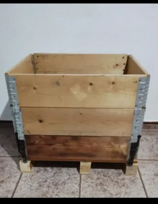Cajón de almacenamiento apilable y desmontable.