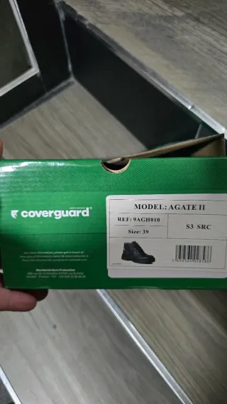 Zapatos de seguridad negros