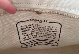 Bolso Tote Coach Dibujos Beige Multicolor