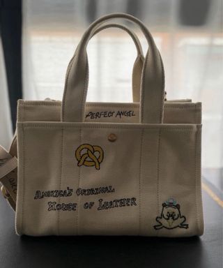 Bolso Tote Coach Dibujos Beige Multicolor