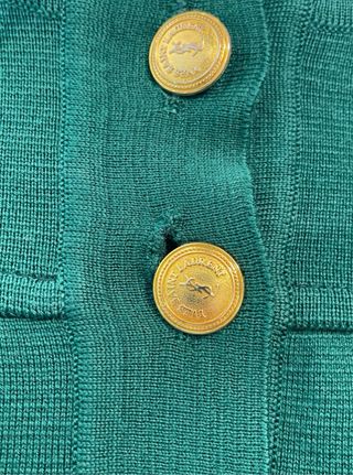 Vestido Yves Saint Laurent de lana virgen