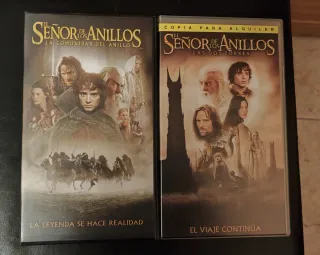 El Señor de los Anillos VHS (Español)