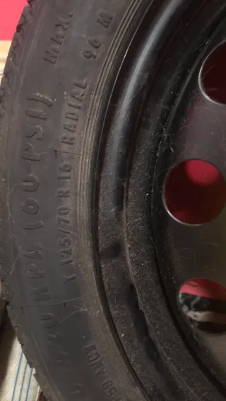 Rueda repuesto 5x112 VAG