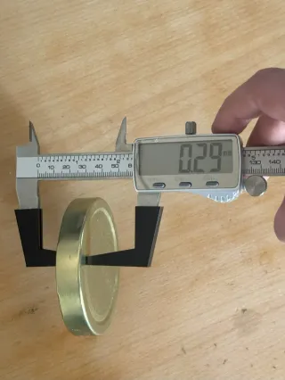 Soporte para calibre digital