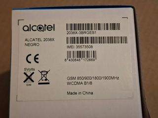 Nuovo telefono Alcatel 2038
