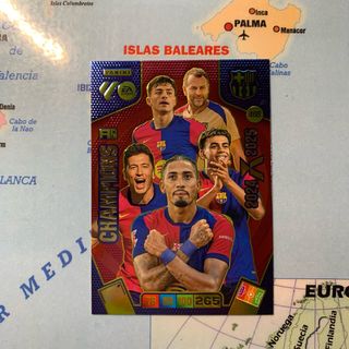 Carta champions 468 Barcelona adrenalyn 25-26