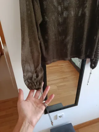 Camiseta Stradivarius manga larga, talla S