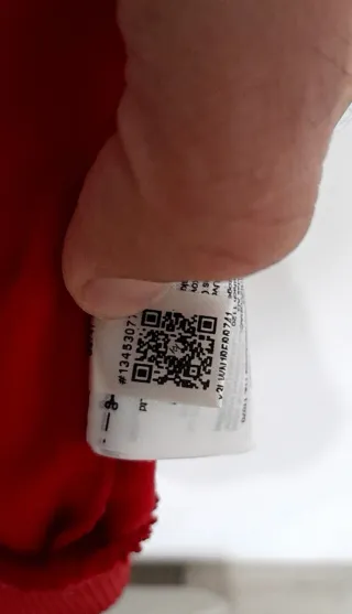 Chaqueta Adidas Roja con Rayas Blancas