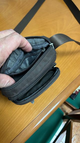 Bolso JIAJUN hombre negro/gris