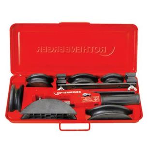 Dobladora de tubos con accesorios