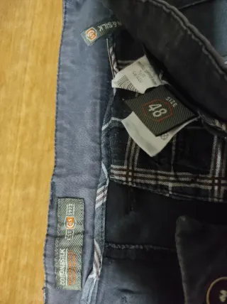 Pantaloni cargo grigi tg. 48