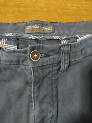 Pantaloni cargo grigi tg. 48