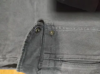 Pantaloni cargo grigi tg. 48