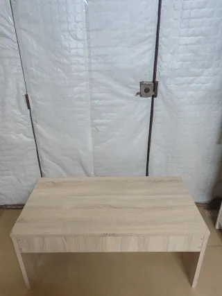 Mesa de centro elevable madera natural