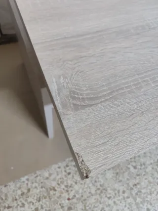 Mesa de centro elevable madera natural