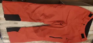 Pantalón esquí mujer rojo T.42