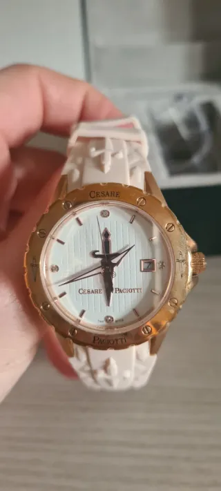 Orologio Cesare Paciotti Oro Rosa e Bianco
