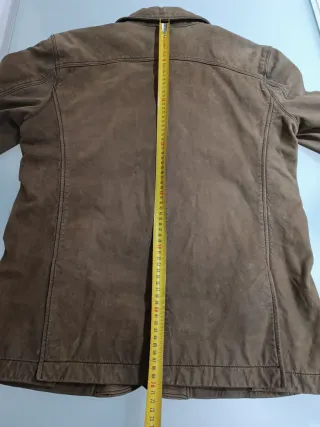 Timberland giacca vera pelle marrone M