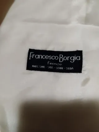 Chaleco y corbata 100% SEDA Francesco Borgia T52