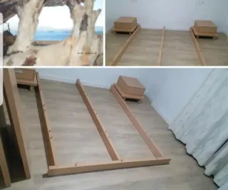 Cama tatami + 2 mesitas URGE VENTA