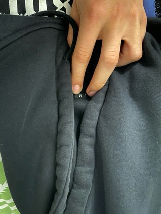 Felpa Pushin Nera con Logo