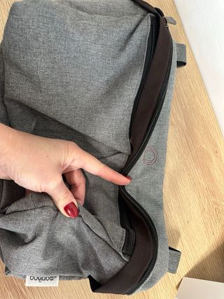 Bolso Bugaboo para carrito bebé gris