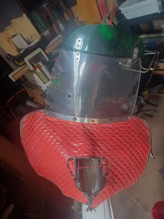 Careta pantalla clásica Mobylette vespino. Rieju