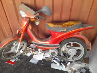 Careta pantalla clásica Mobylette vespino. Rieju