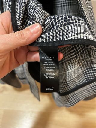 Americana Rag & Bone T8 (38-40) cuadros