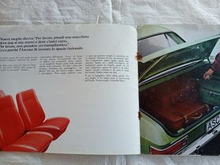 Opel Ascona 16 e Ascona Voyage Depliant Brochure