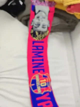 Bufanda Lamine Yamal FC Barcelona