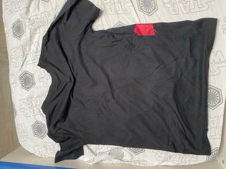 Maglietta Jordan uomo nera rossa