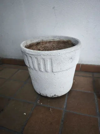 Conjunto de 2 maceteros de jardín