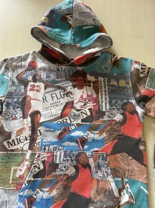 Felpa Nike Jordan Michael Jordan Collage