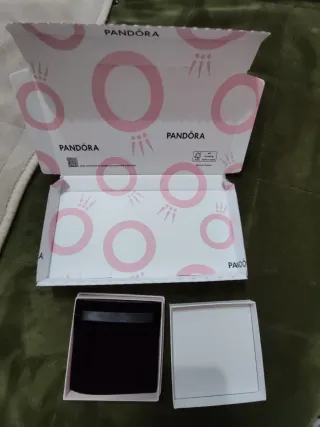 Caja Pandora Blanca para pulseras. Con caja grande