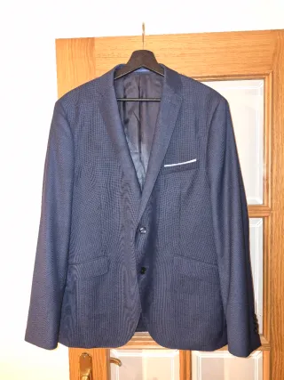 Chaqueta americana azul marino