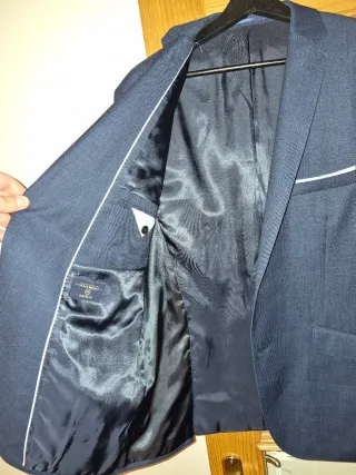 Chaqueta americana azul marino