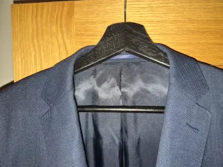 Chaqueta americana azul marino