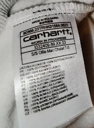 Jersey Carhartt Gris Talla XL