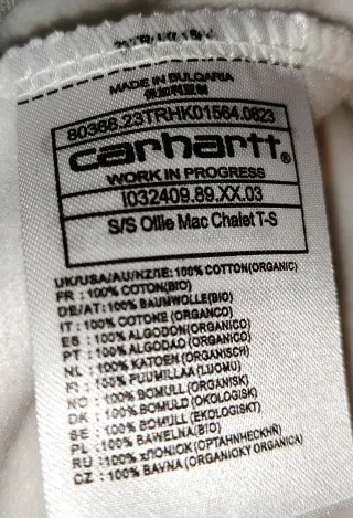 Jersey Carhartt Gris Talla XL