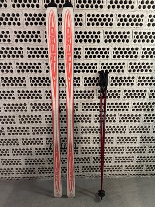 Esquís Head Carve 9 (180cm) + Palos + Funda