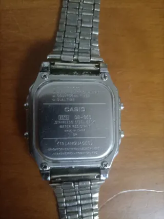 Reloj Casio Data Bank Multifunción