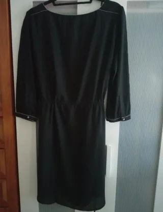 Vestido negro H&M manga larga
