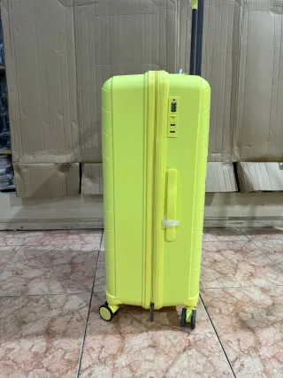 Juego 3 Maletas Polipropileno Amarillas