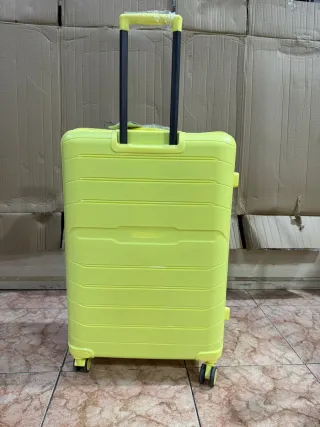 Juego 3 Maletas Polipropileno Amarillas