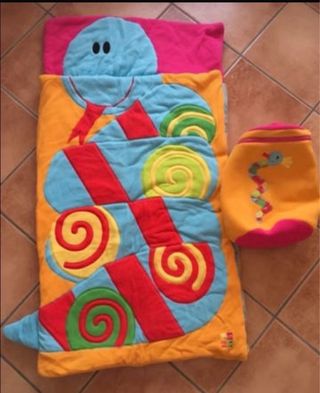 Saco de dormir infantil serpiente