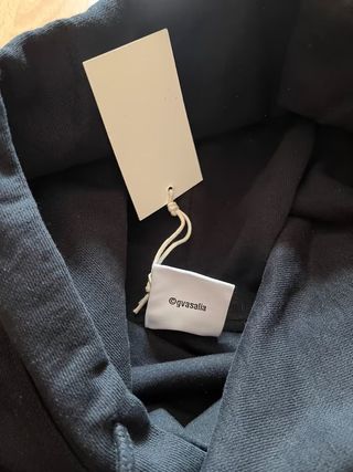 Sudadera Vetements Negra Talla XS