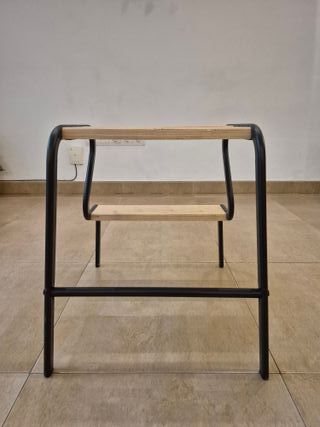 Taburete escalera de madera – muy estable