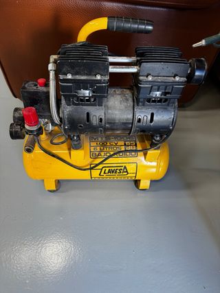 Compresor de aire Lavesa bajo ruido 6L